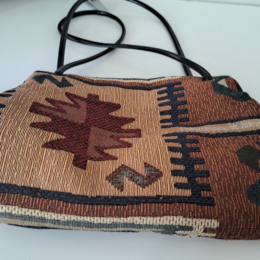 Nine West Woven Textile Bag